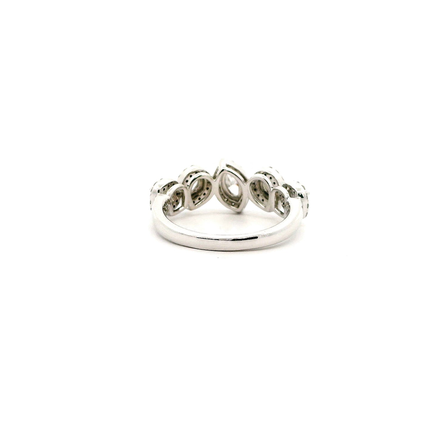 Celesta Halo Diamond Eternity Ring