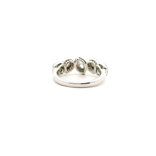 Celesta Halo Diamond Eternity Ring