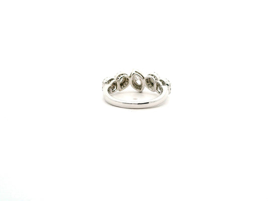 Celesta Halo Diamond Eternity Ring