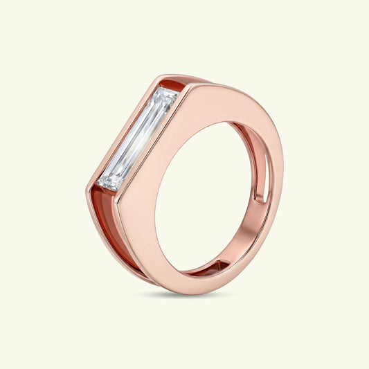 Aluné Solitaire Diamond Ring