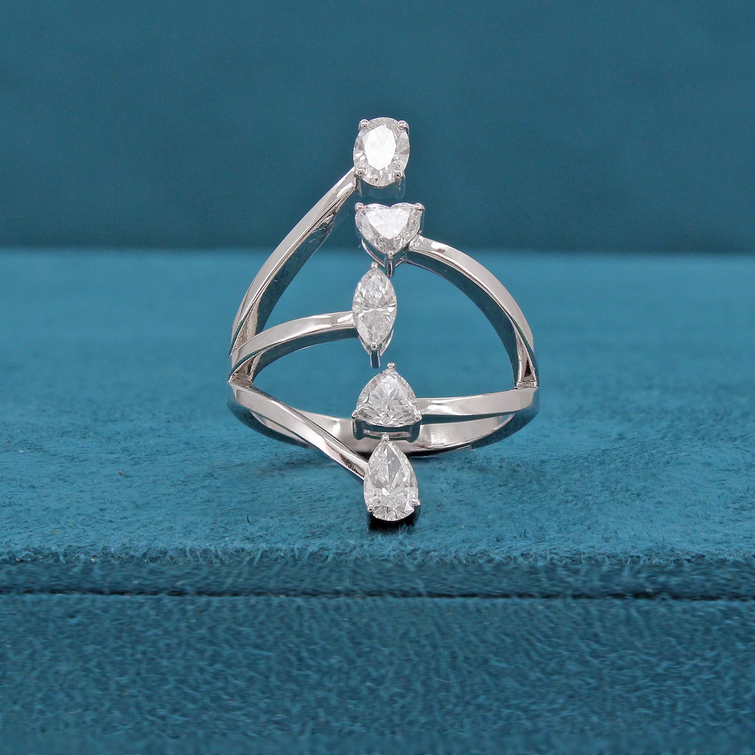 Liora Five Stone Diamond Ring