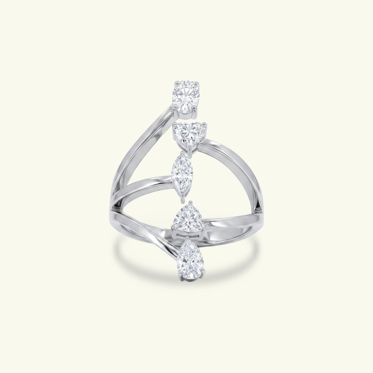 Liora Five Stone Diamond Ring