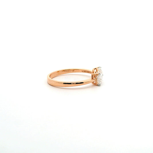 Lira Two Stone Diamond Ring