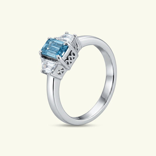 Cyara Three Stone Diamond Ring