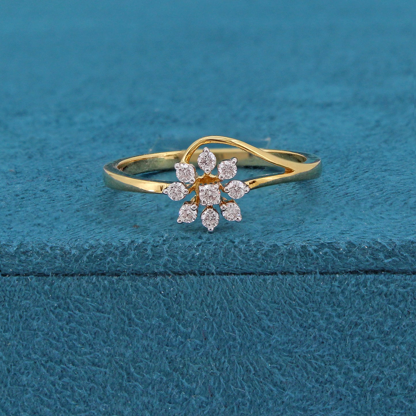 Alera Floral Diamond Ring