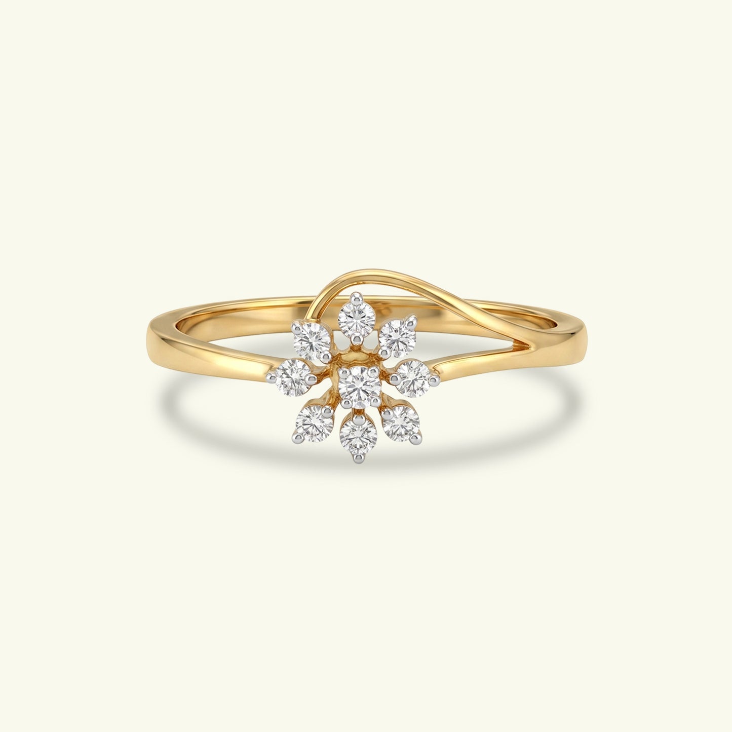 Alera Floral Diamond Ring