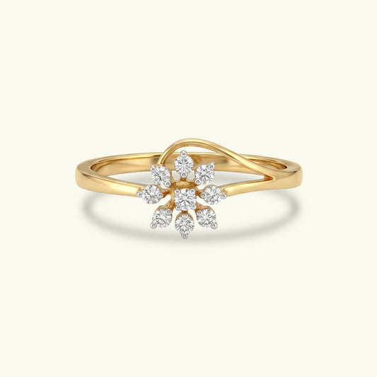 Alera Floral Diamond Ring