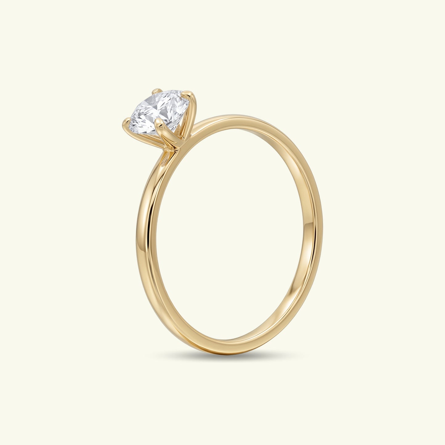 Ina Solitaire Diamond Ring