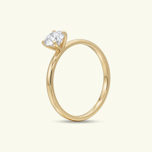 Ina Solitaire Diamond Ring