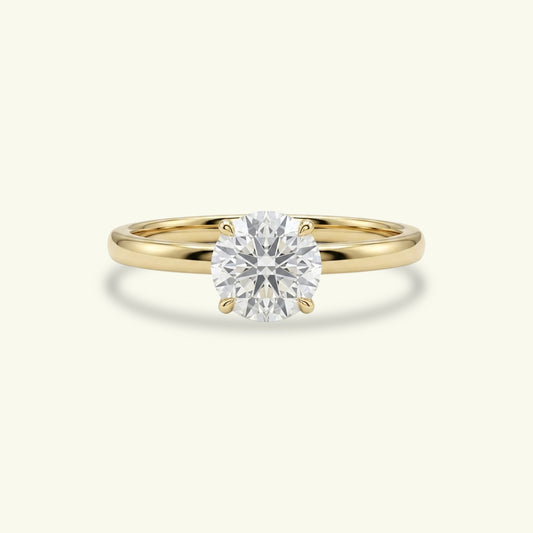 Ina Solitaire Diamond Ring