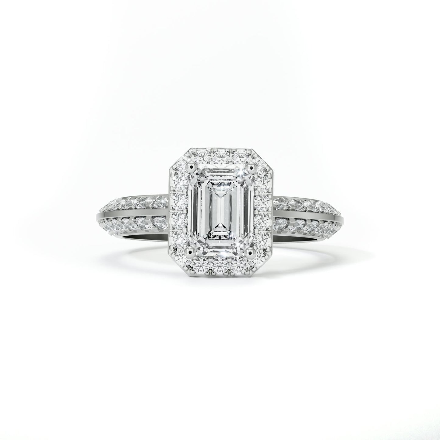 Halden Box Diamond Ring