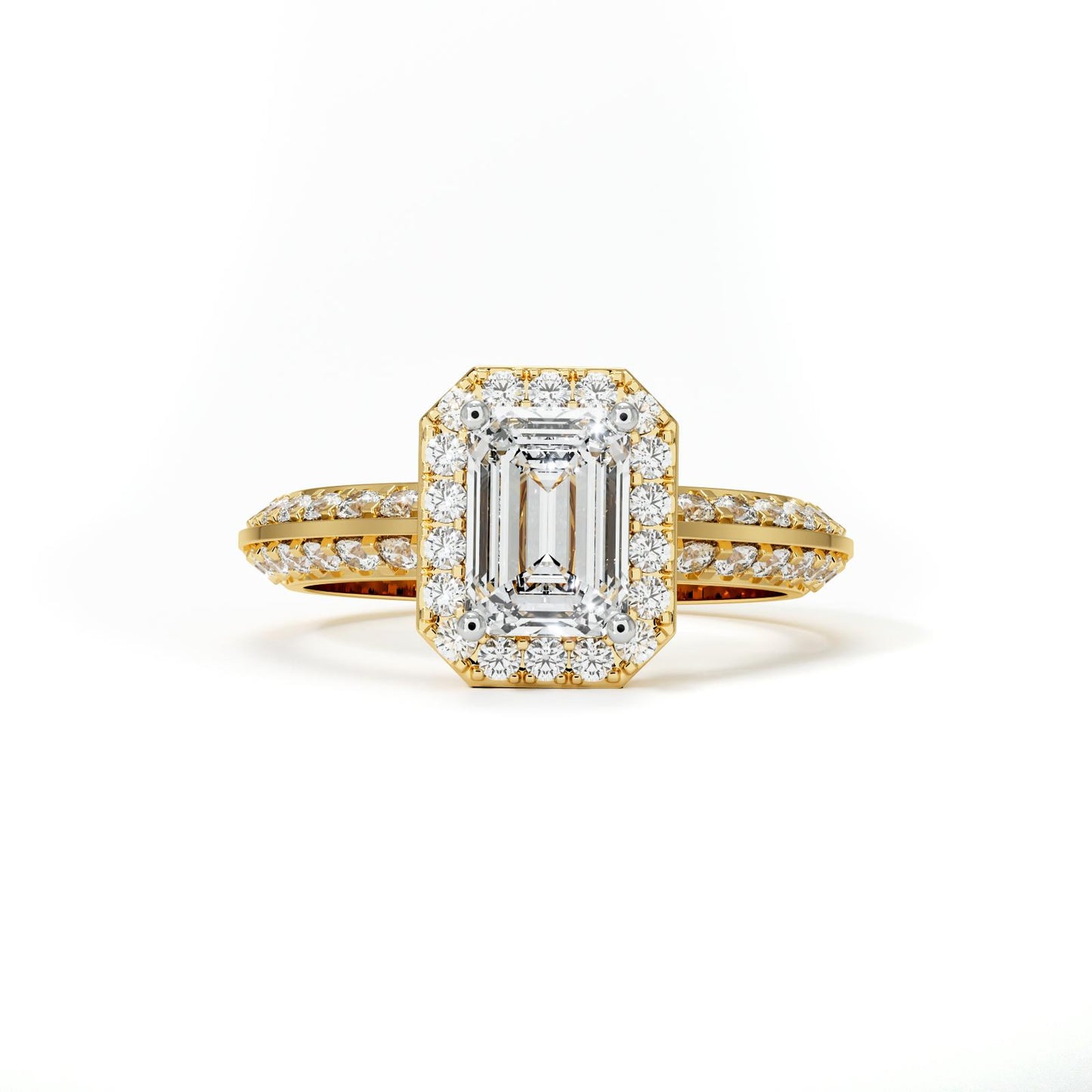 Halden Box Diamond Ring