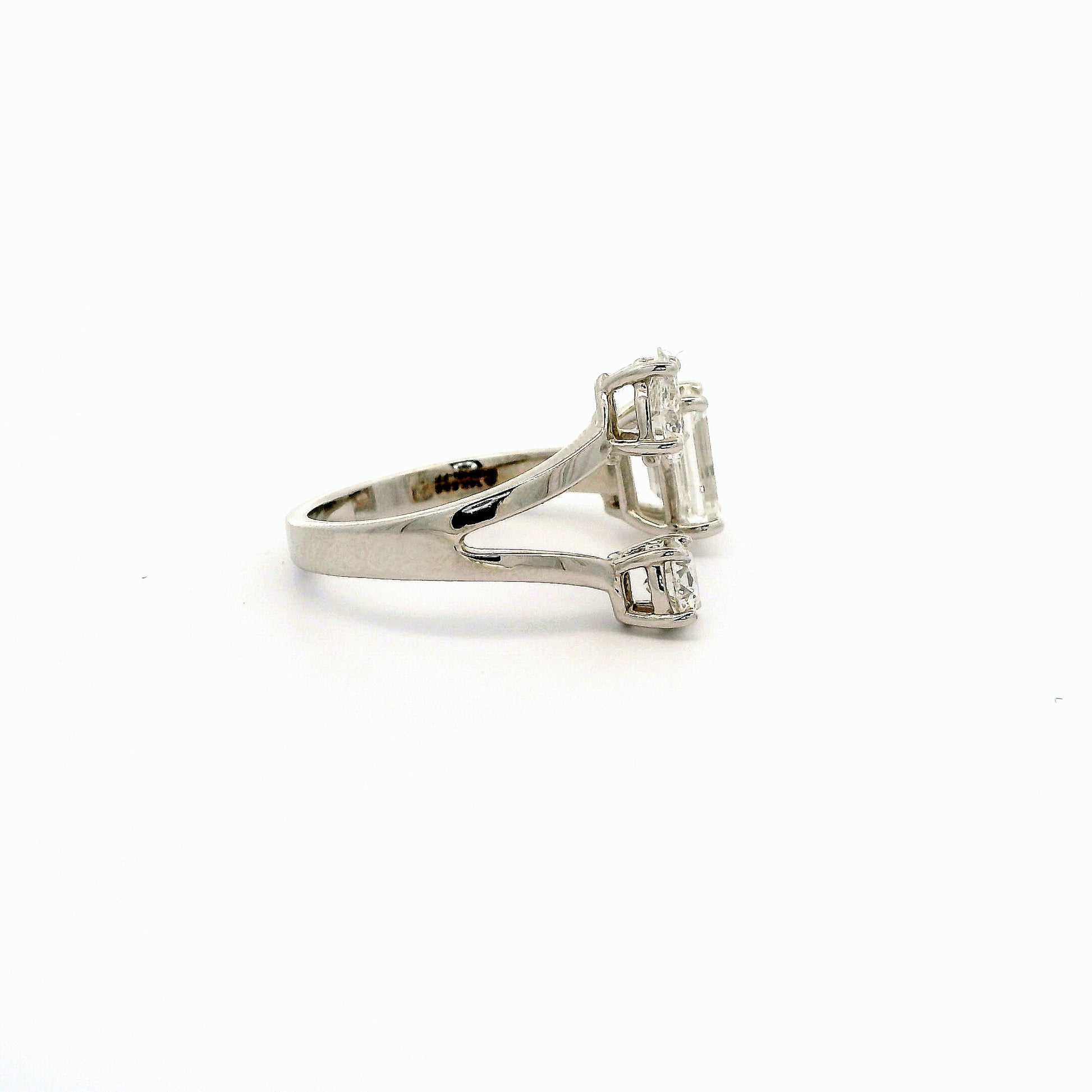 Myrith Three Stone Diamond Ring
