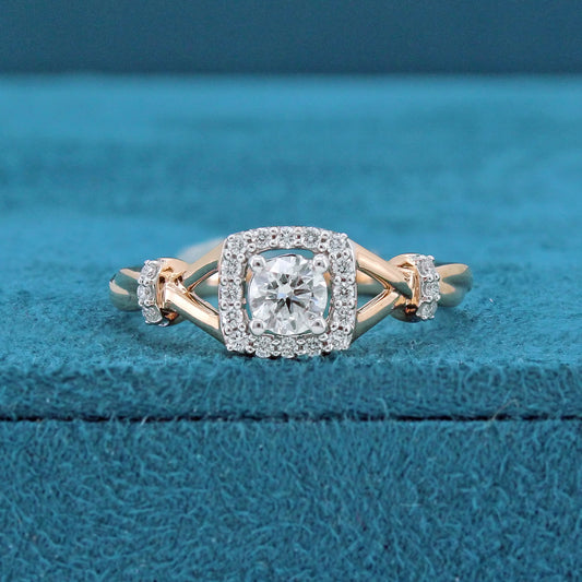 Nova Box Diamond Ring