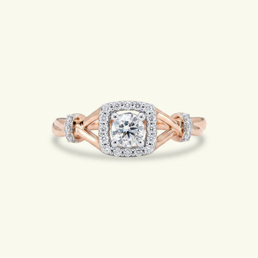 Nova Box Diamond Ring