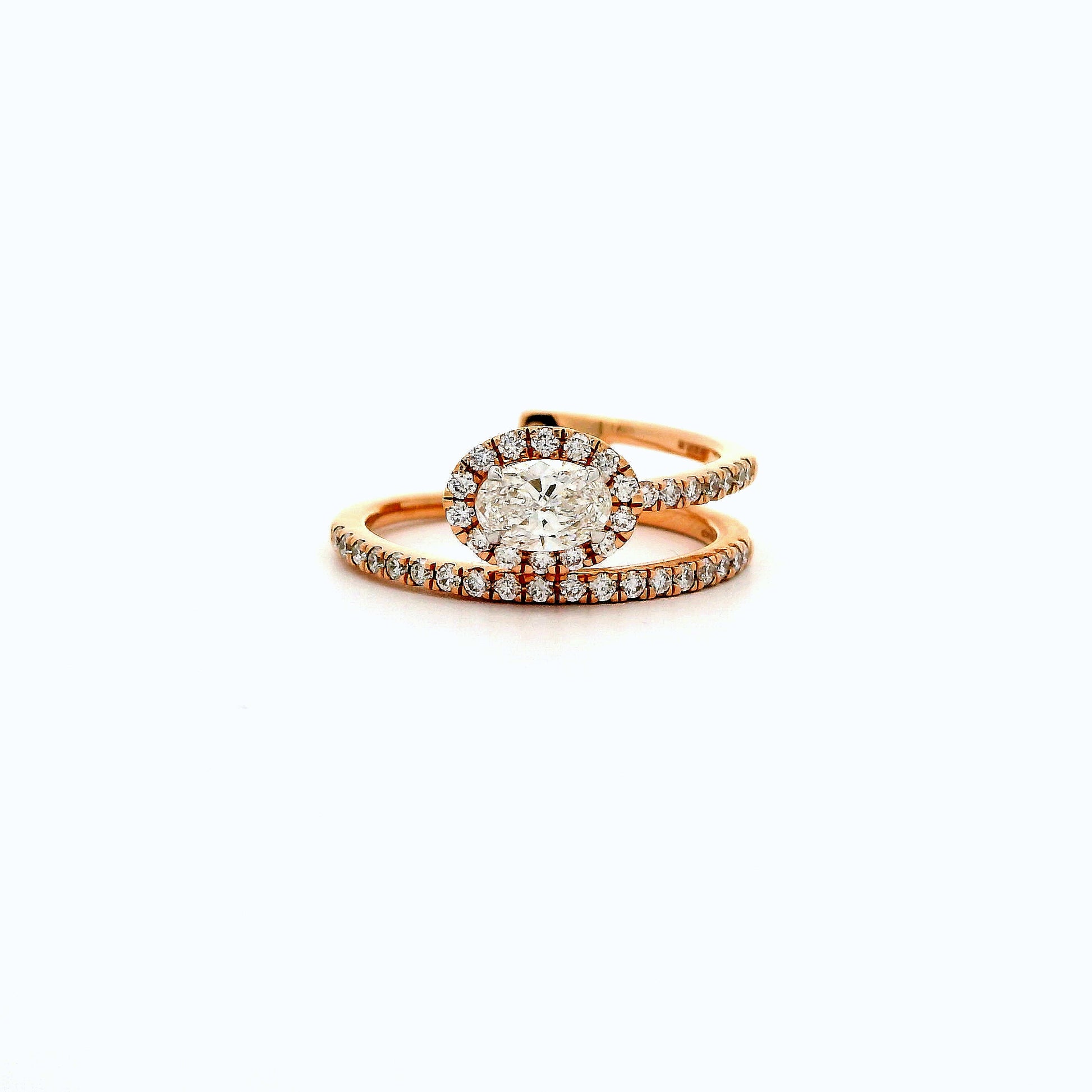 Evyn Halo Diamond Ring
