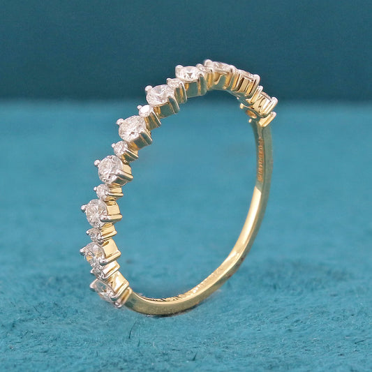 Elen Band Diamond Ring