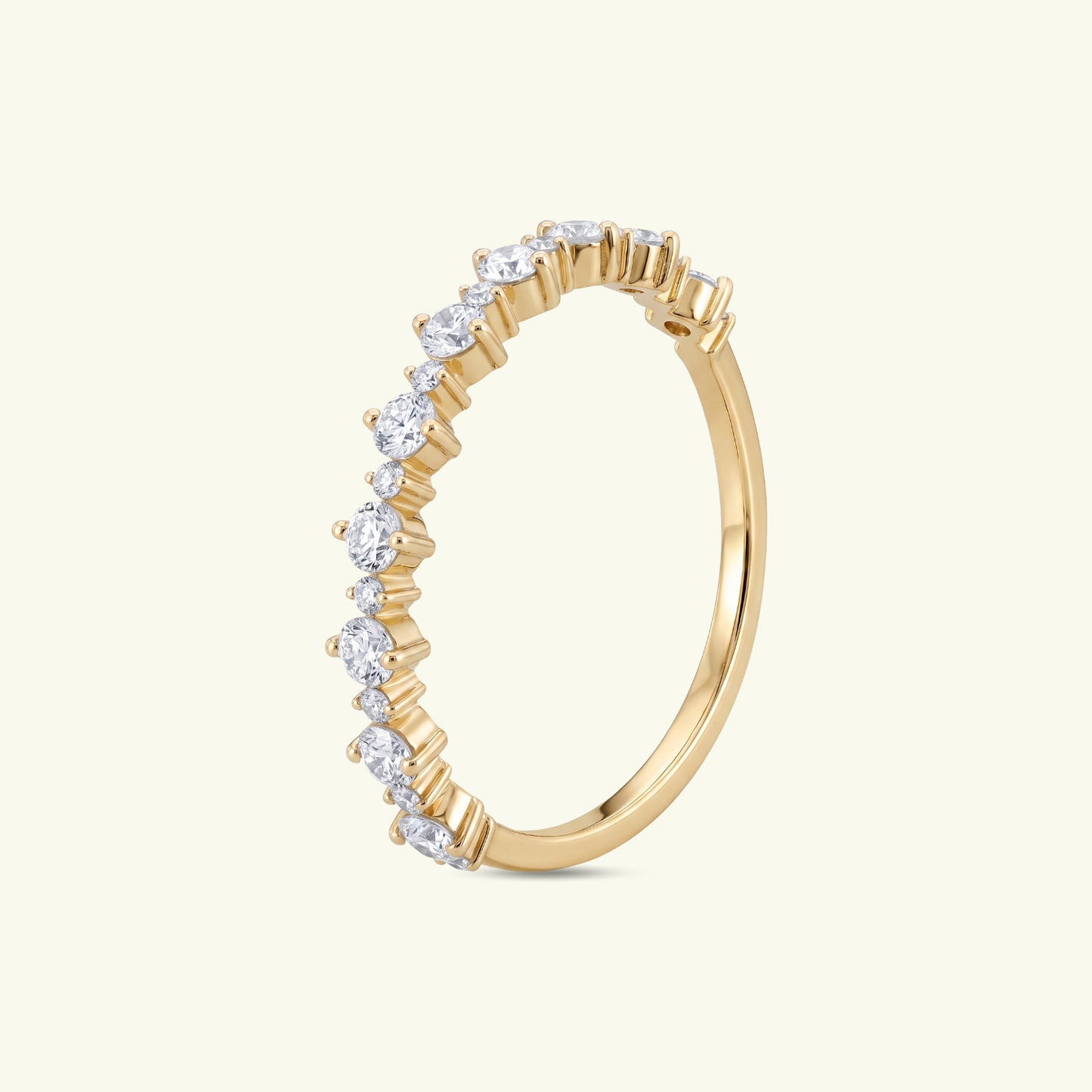 Elen Band Diamond Ring