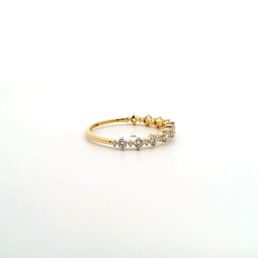 Elen Band Diamond Ring