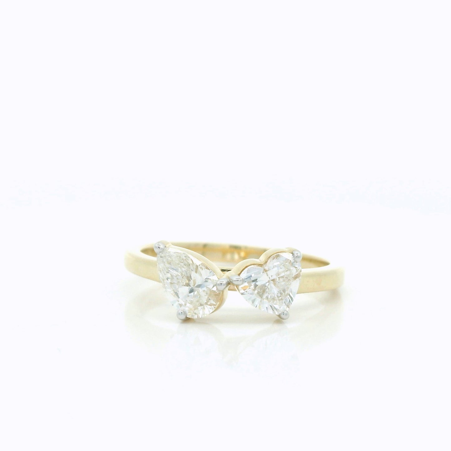 Elain Two Stone Diamond Ring