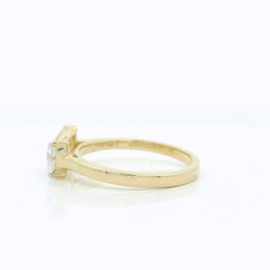 Elain Two Stone Diamond Ring