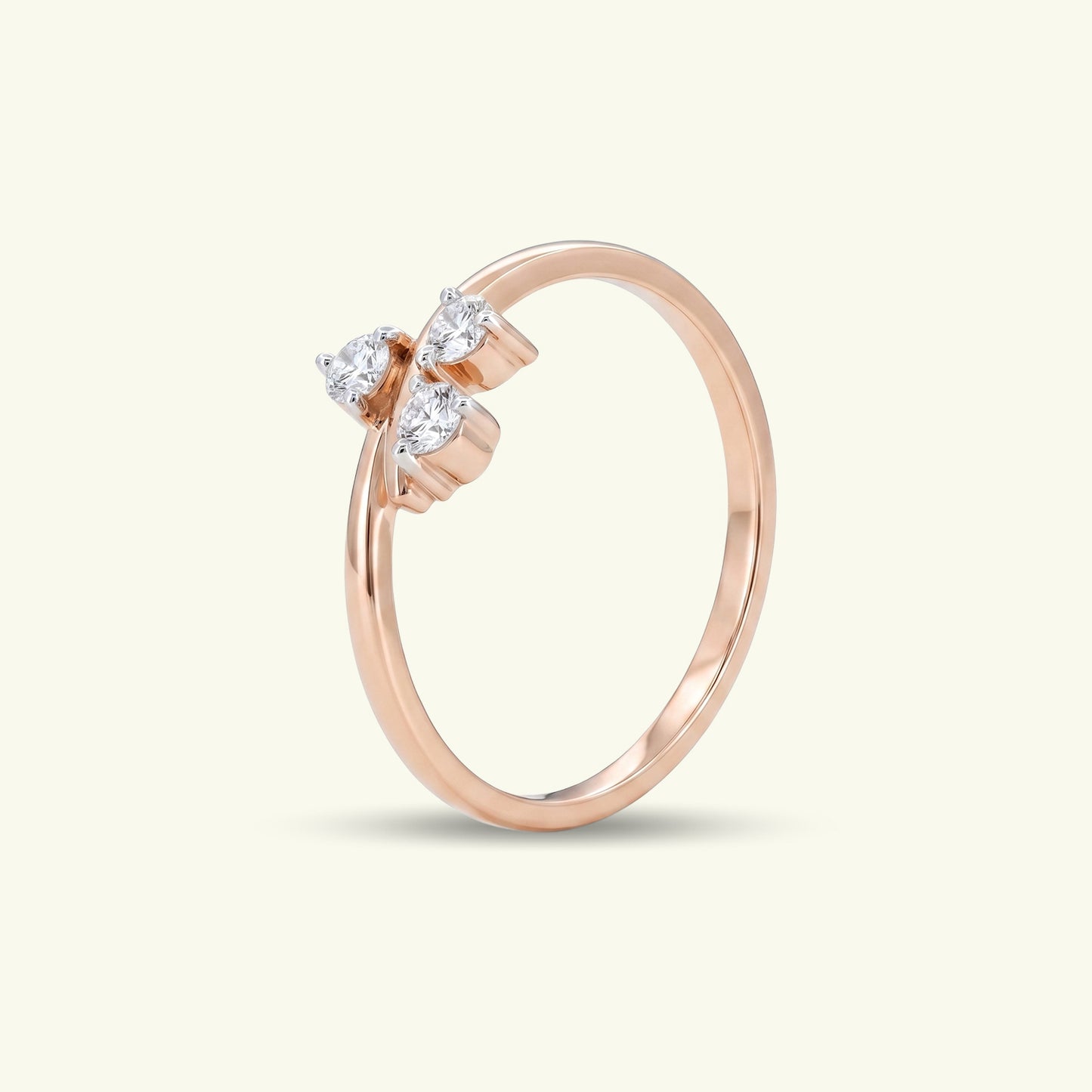Zayna Trinity Diamond Ring