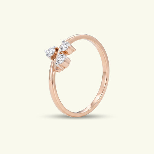 Zayna Trinity Diamond Ring