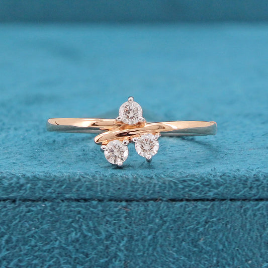 Zayna Trinity Diamond Ring
