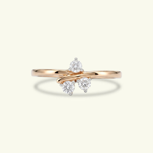 Zayna Trinity Diamond Ring