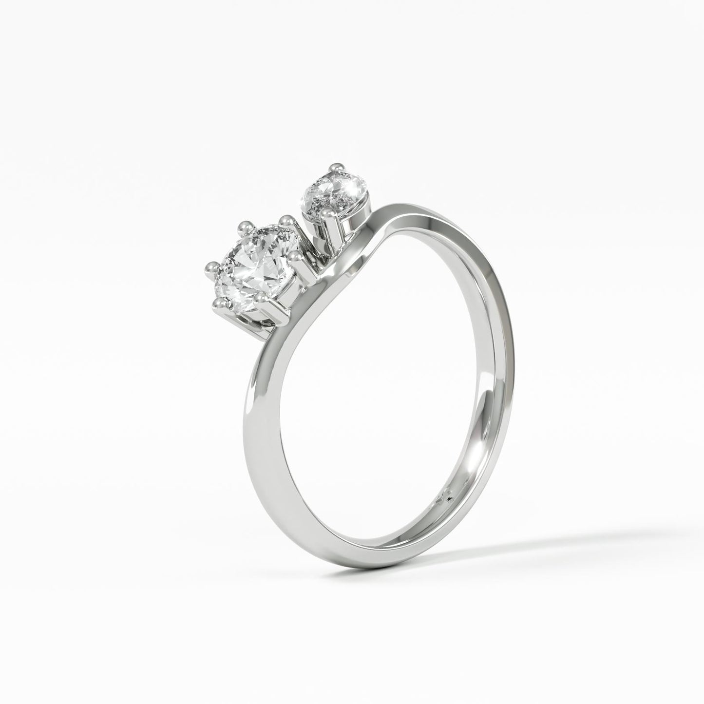 Nyelle Two Stone Diamond Ring