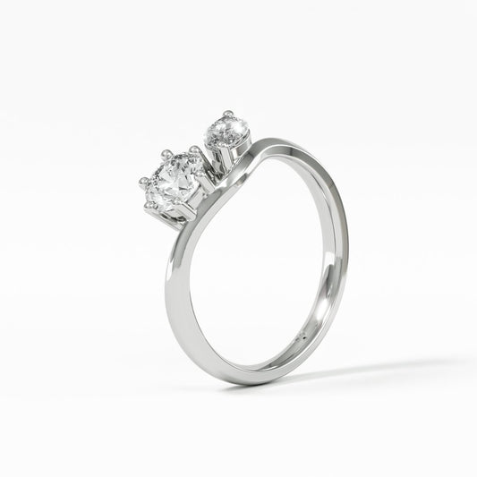 Nyelle Two Stone Diamond Ring