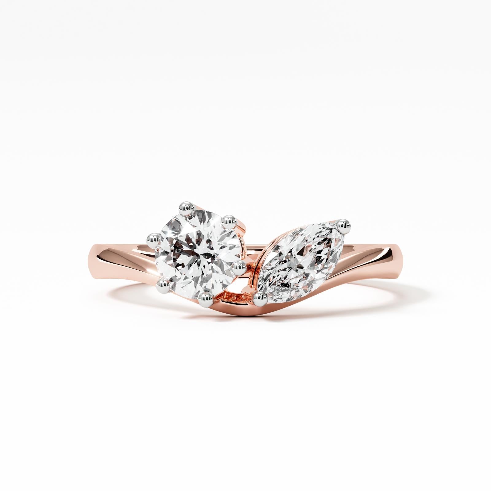 Nyelle Two Stone Diamond Ring