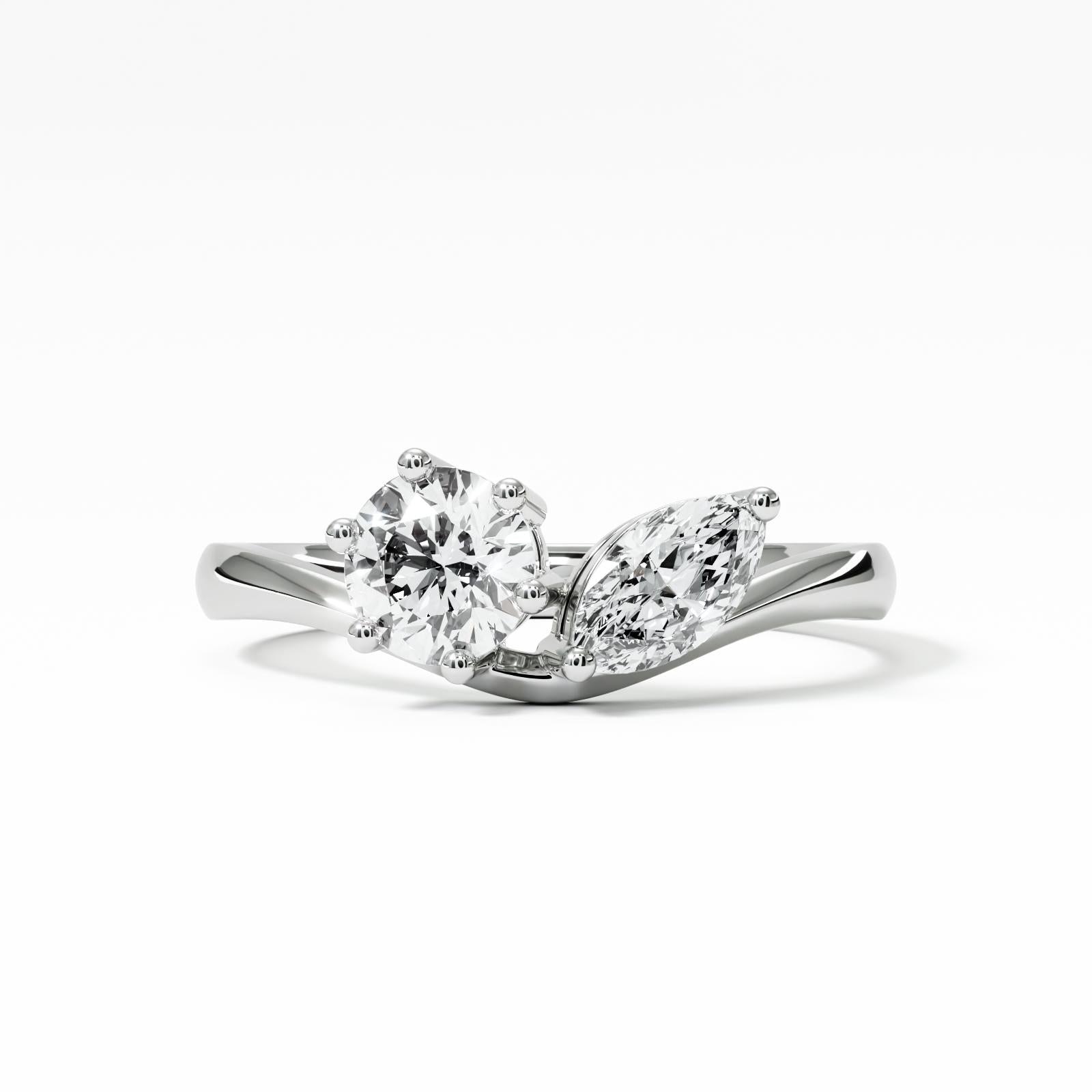 Nyelle Two Stone Diamond Ring