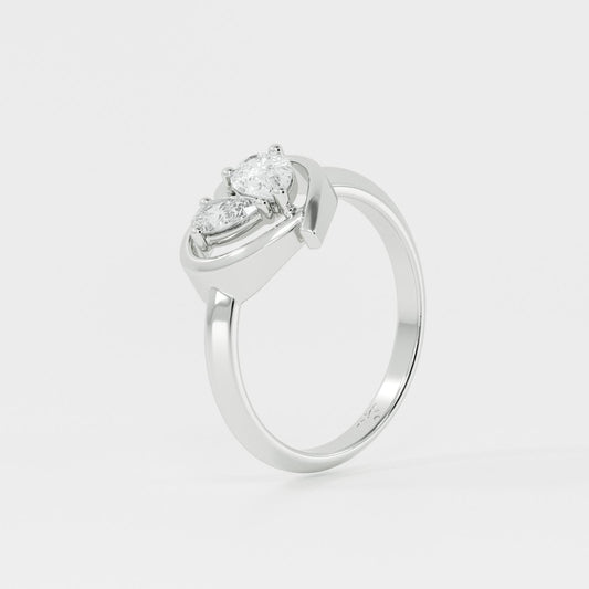 Islen Two Stone Diamond Ring