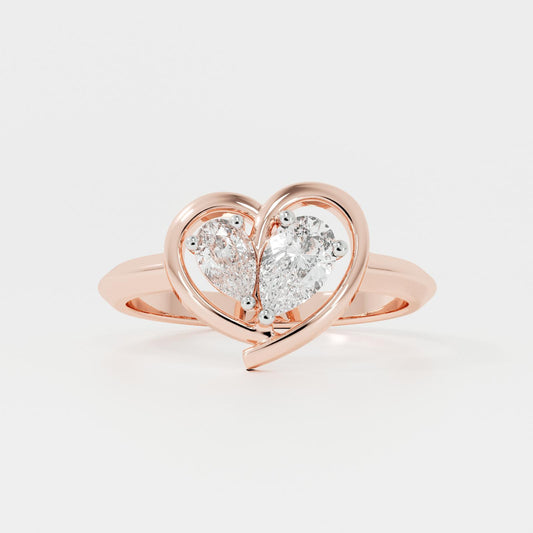 Islen Two Stone Diamond Ring