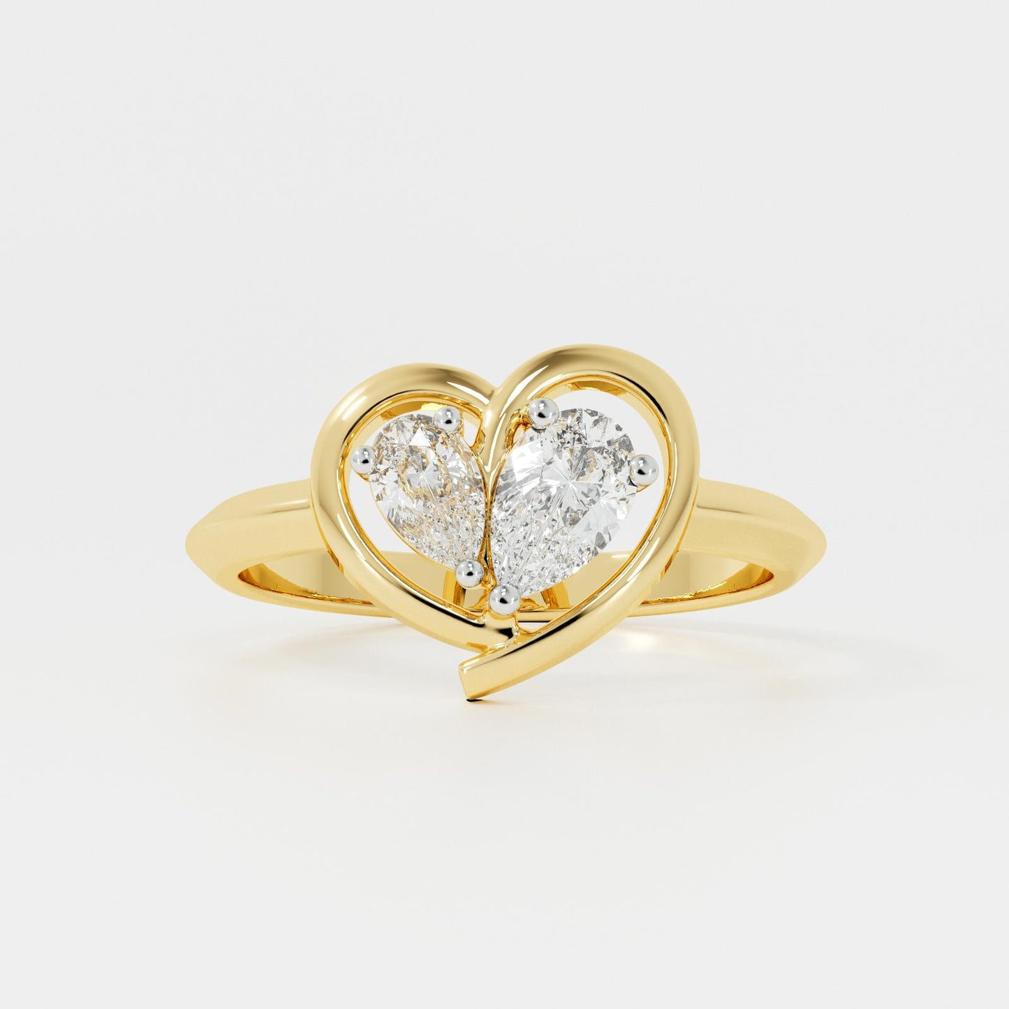 Islen Two Stone Diamond Ring