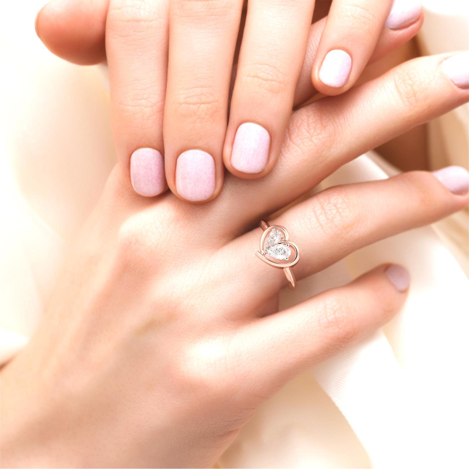 Islen Two Stone Diamond Ring