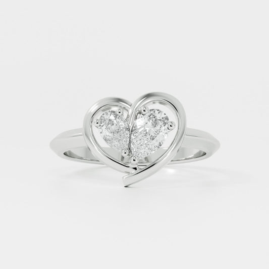 Islen Two Stone Diamond Ring