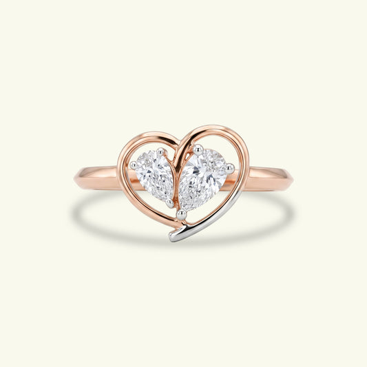 Islen Two Stone Diamond Ring