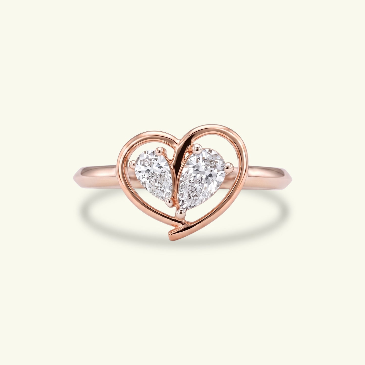 Islen Two Stone Diamond Ring