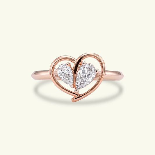 Islen Two Stone Diamond Ring