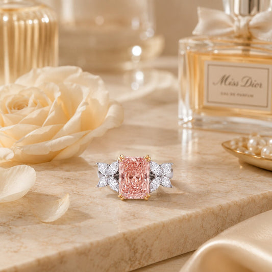 Elunara Rose Diamond Ring