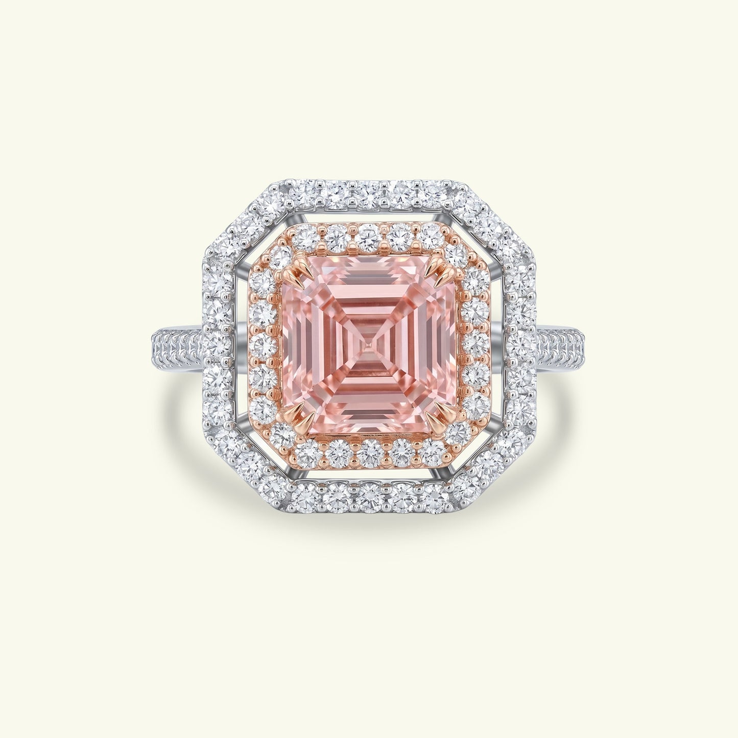 Calyra Halo Diamond Ring