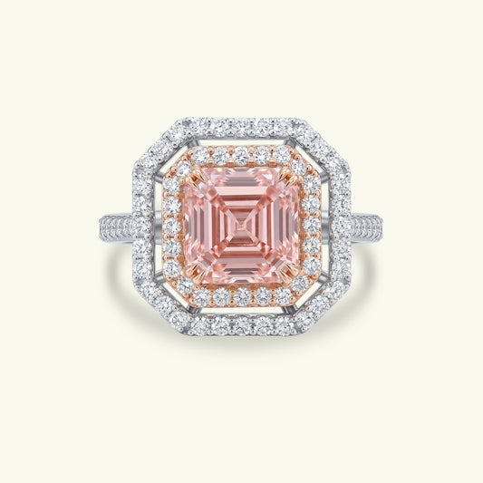 Calyra Halo Diamond Ring