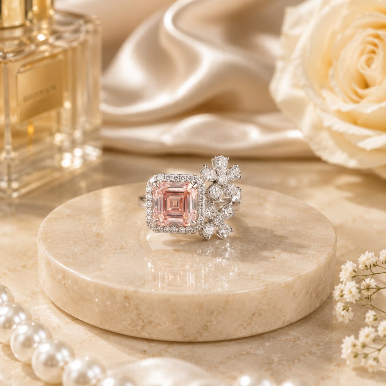 Verelle Halo Diamond Ring