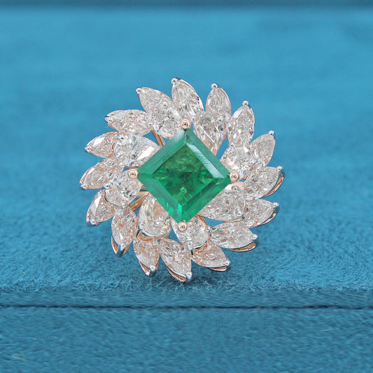 Nerina Flame Diamond Cocktail Ring