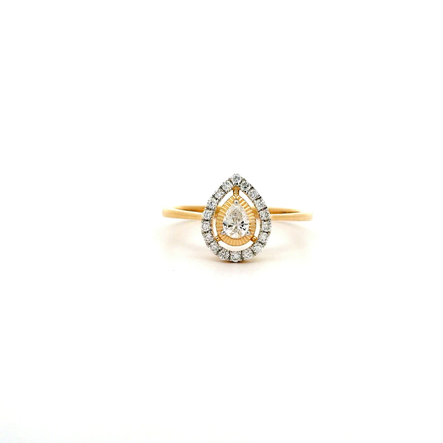 Sira Halo Diamond Ring