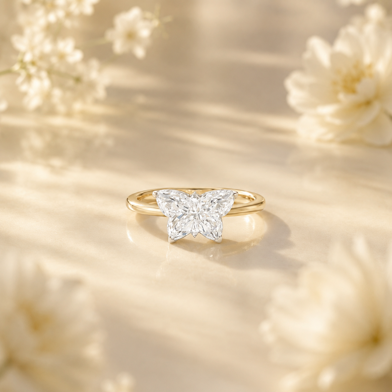 Isleen Solitaire Diamond Ring