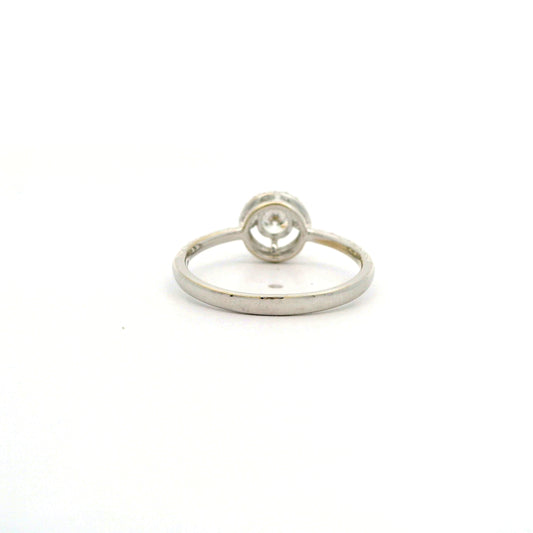 Lira Halo Diamond Ring