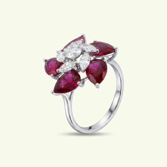 Ysolde Bloom Diamond Ring